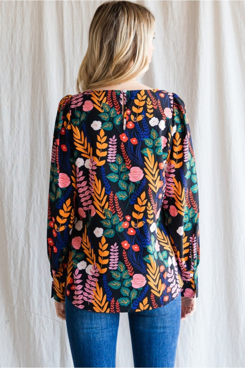 Just Add Water Floral Top