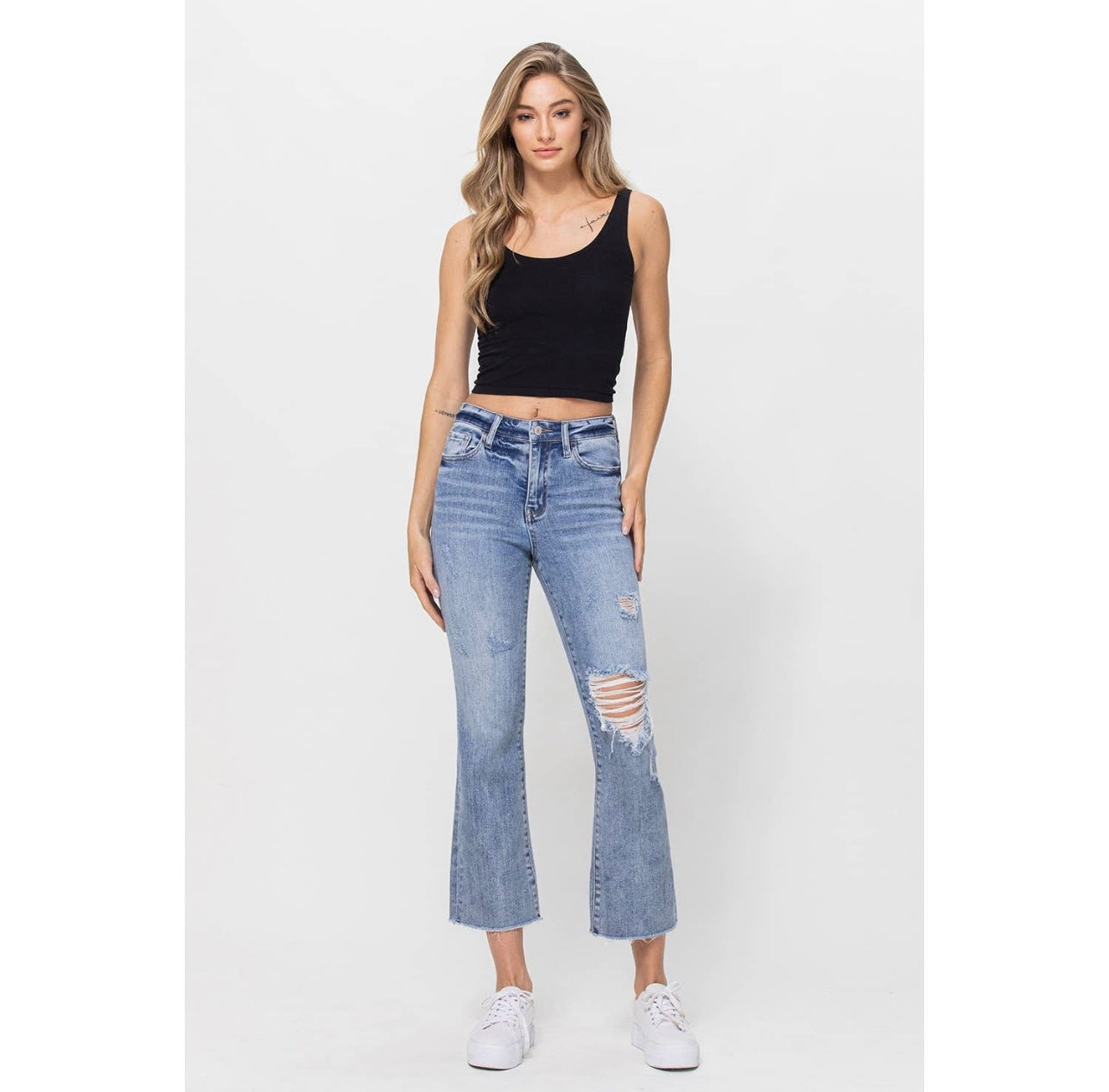 Most Likely Ankle Flare Jeans