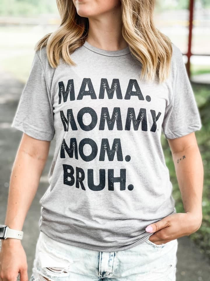 Bruh Mom Graphic Tee