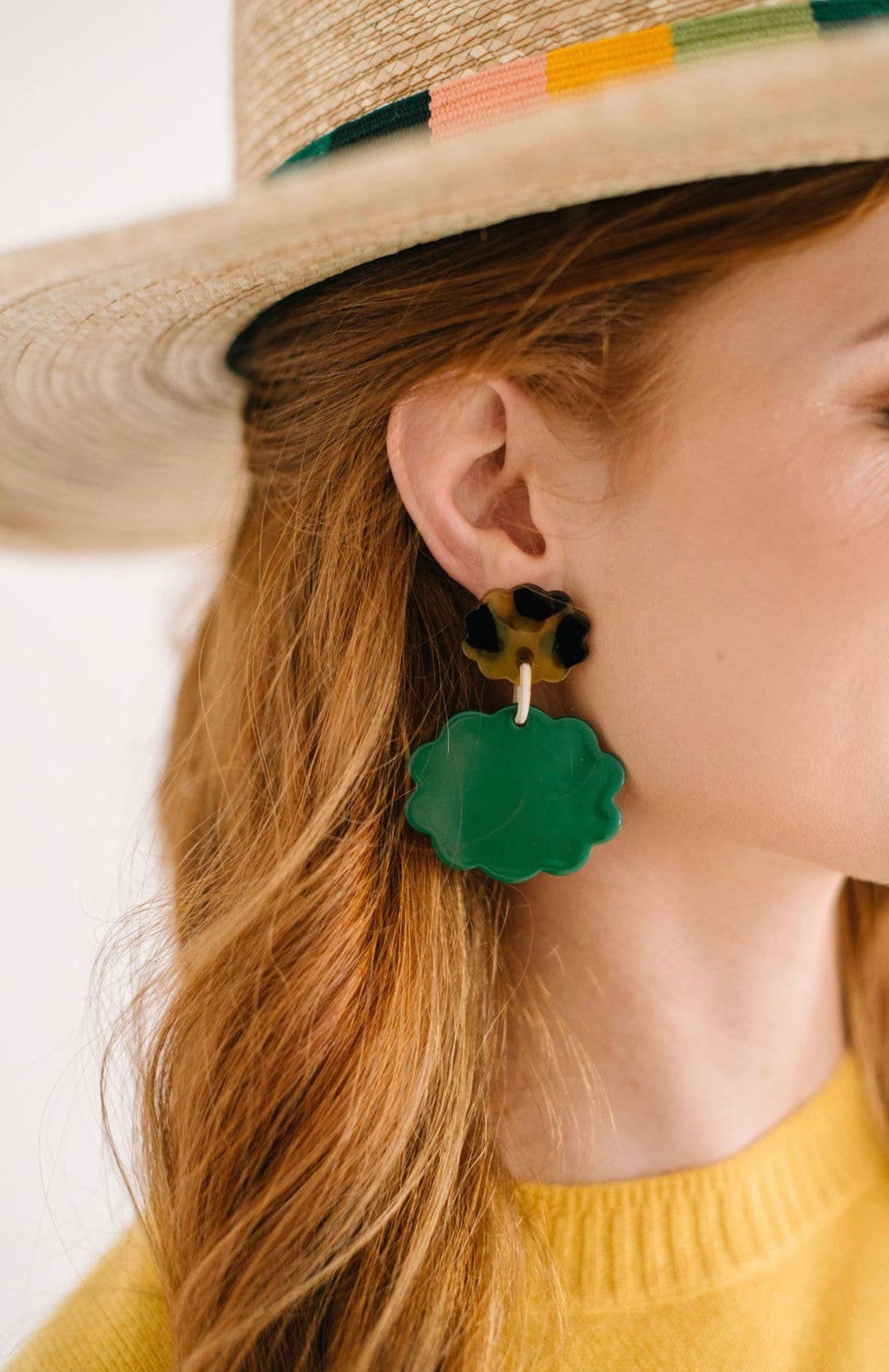 Cloud Puff Earrings-Sunshine Tienda