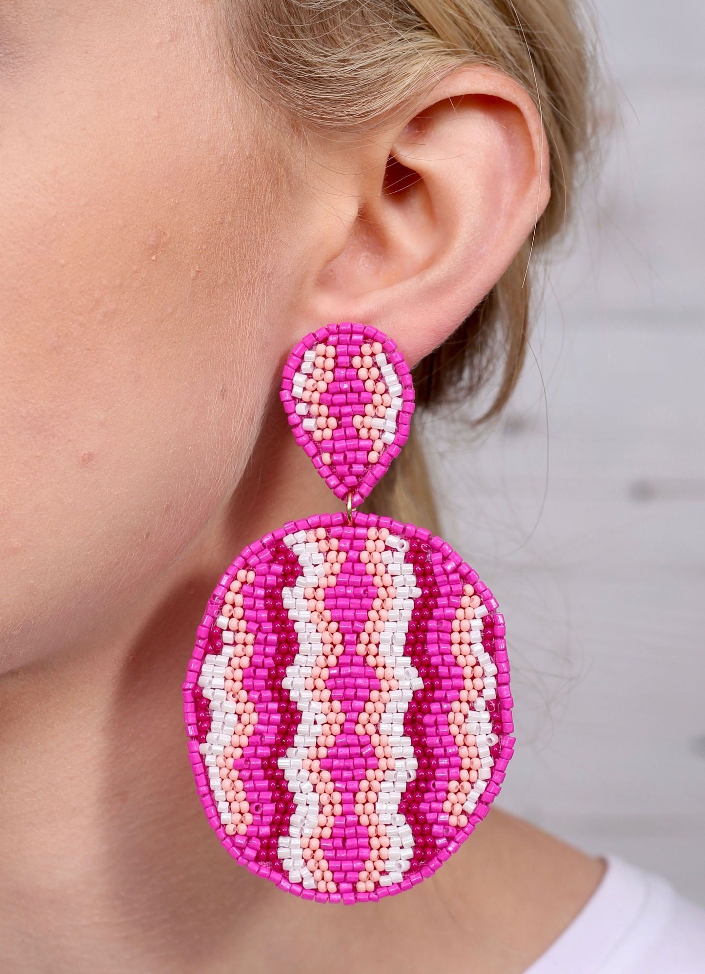Rockin’ Waves Beaded Earrings (3 colors)