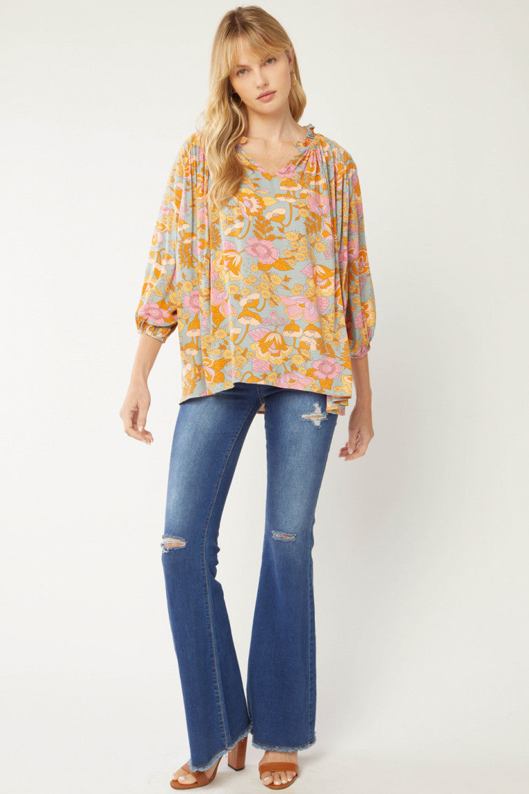 Honor Floral Top
