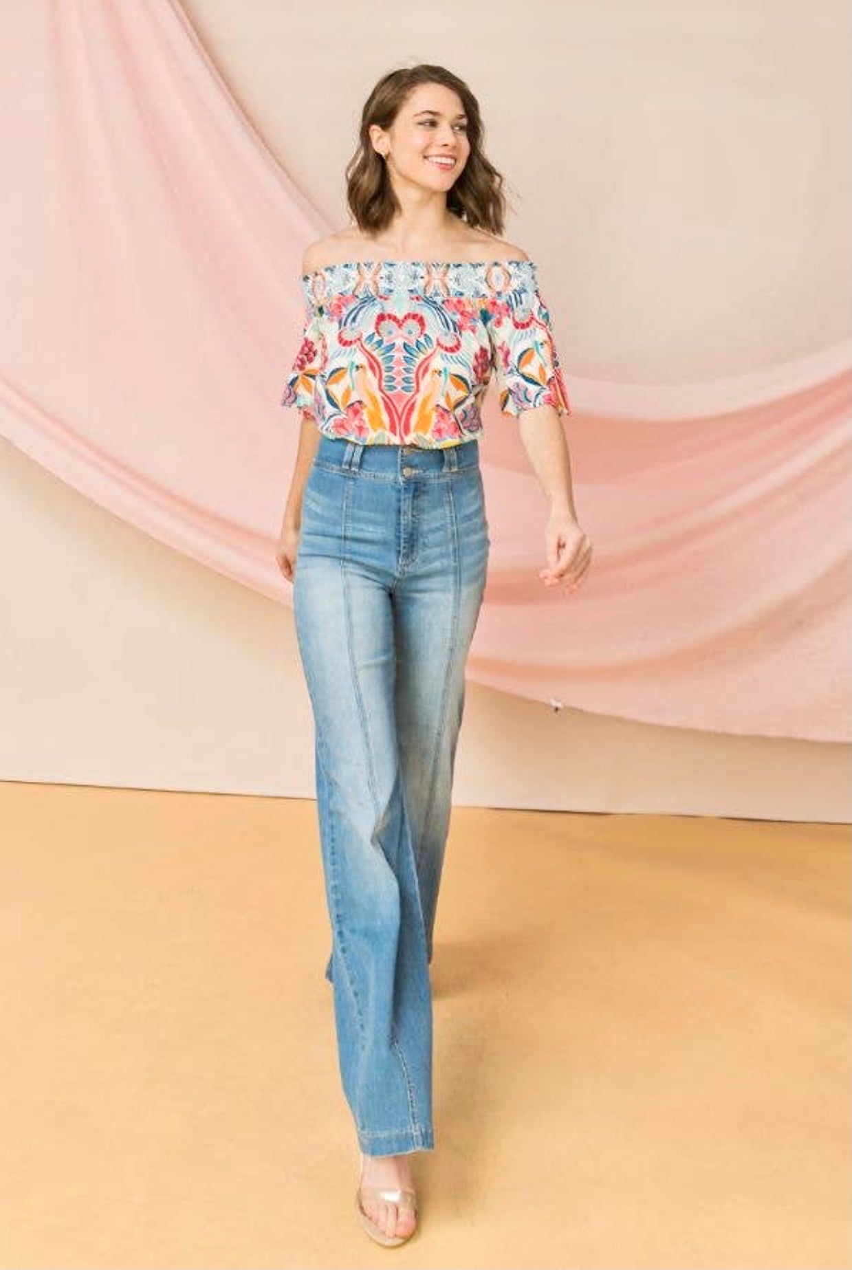 Bali Nights Printed Top