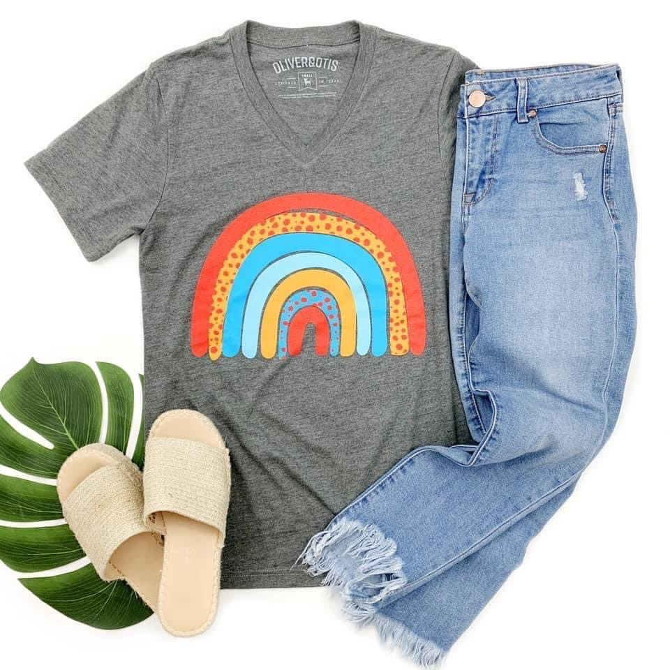 Spotted Rainbow π Graphic Tee