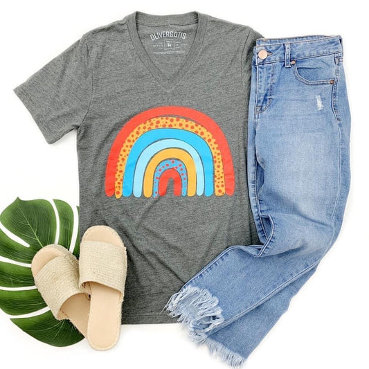 Spotted Rainbow 🌈 Graphic Tee