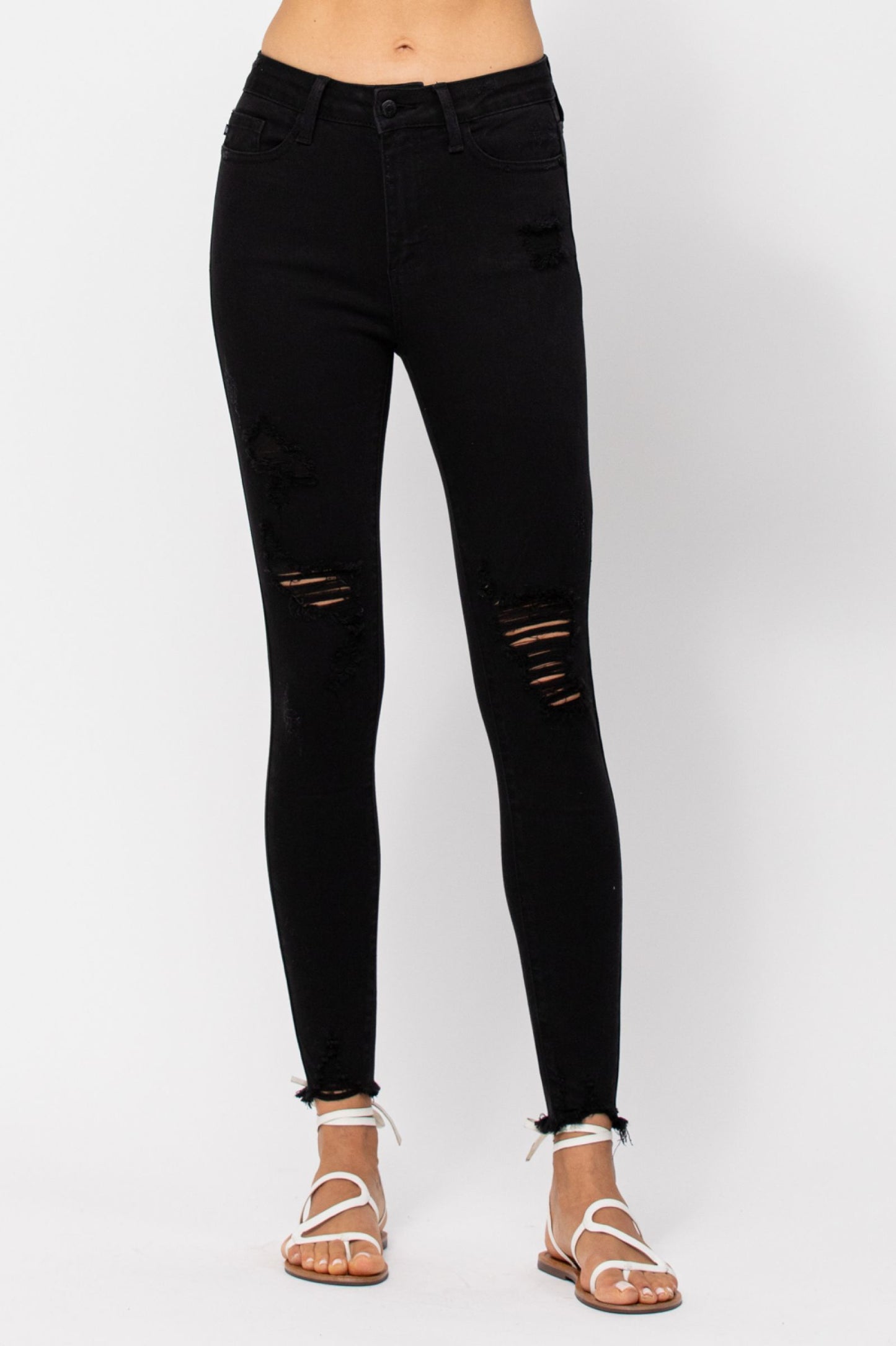 Jessie’s Girl Black Judy Blue Skinny Jeans