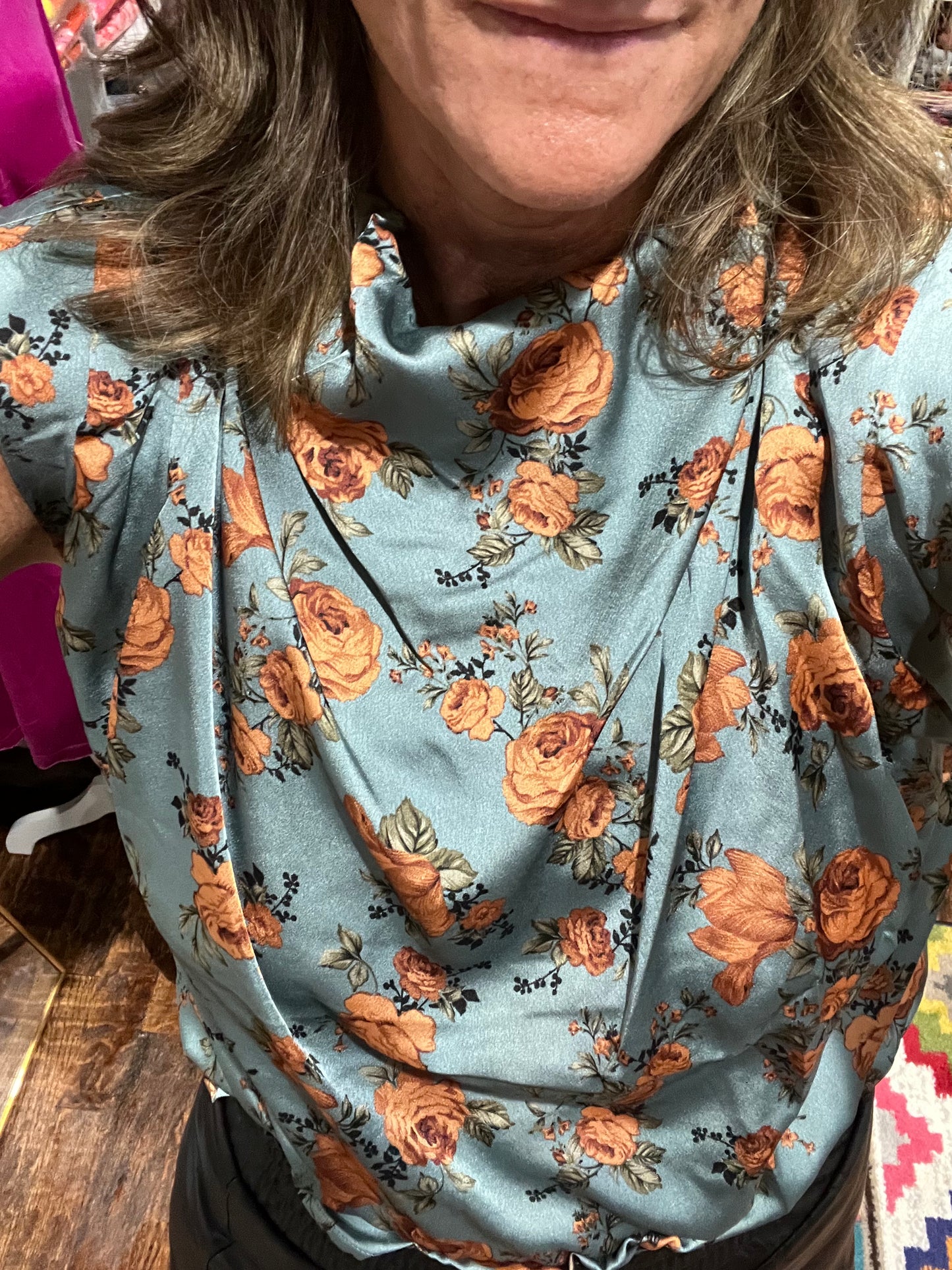 Tea Leaves Silky Top