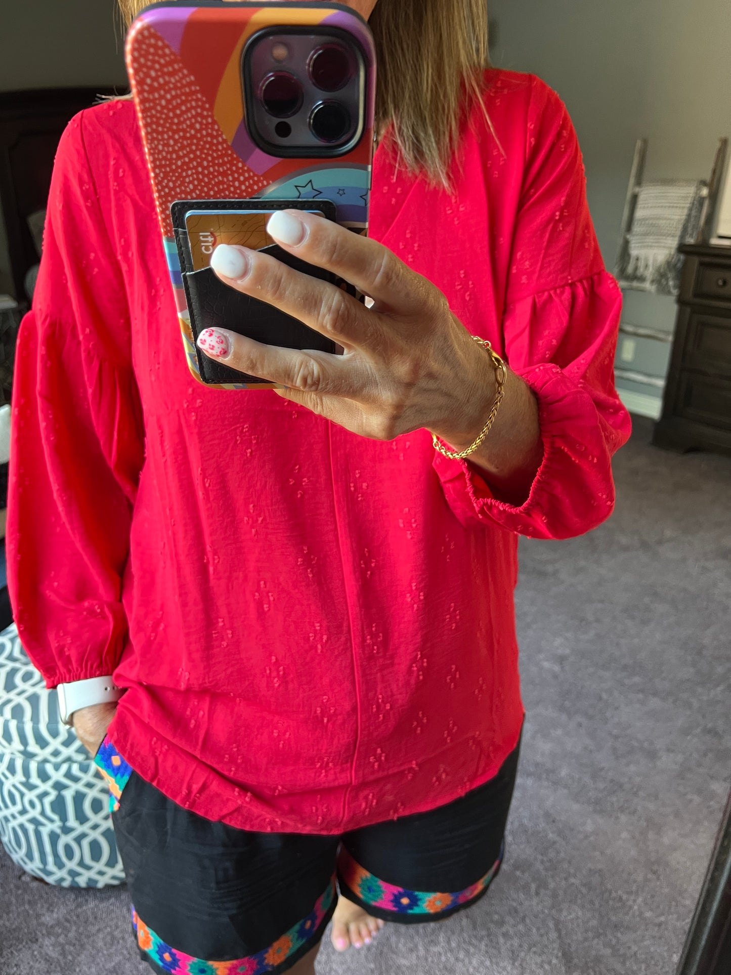 Roses & Champagne Top