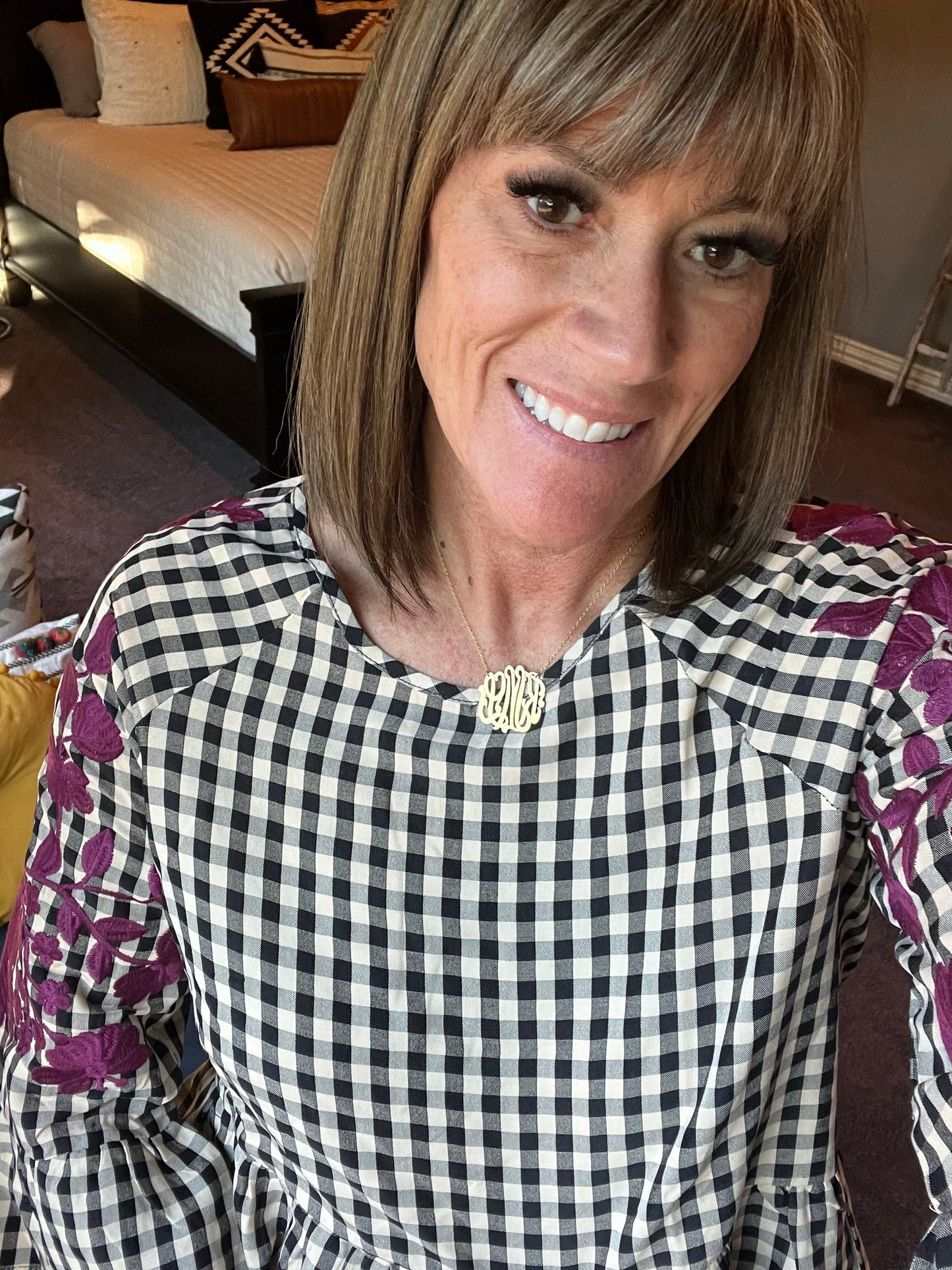 Willow Embroidered Top