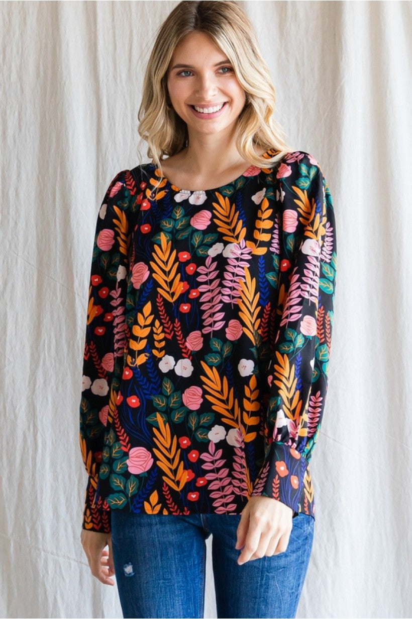 Just Add Water Floral Top