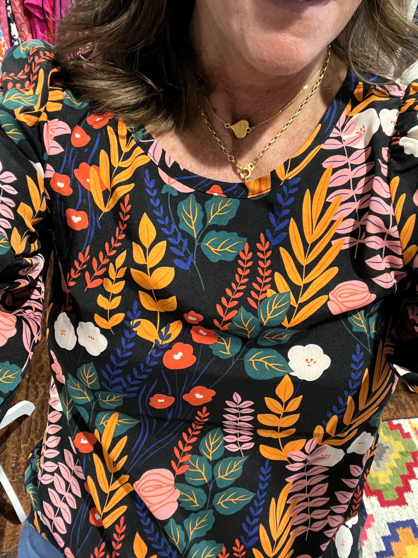 Just Add Water Floral Top