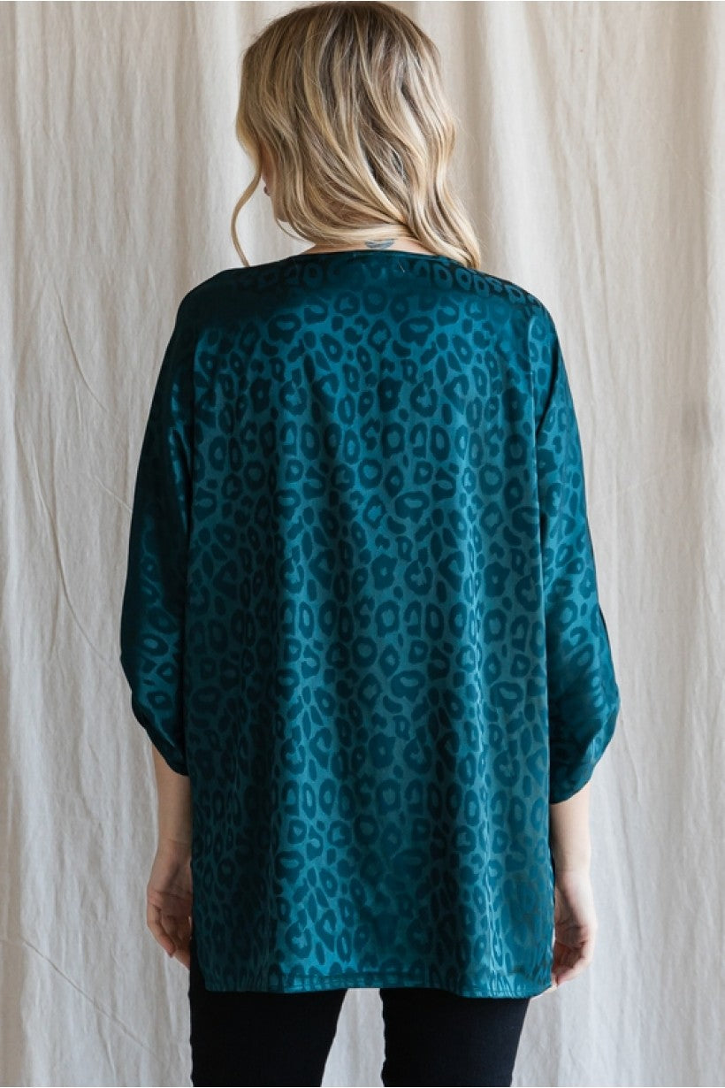 Seasonal Sounds Leopard Top (2 colors)