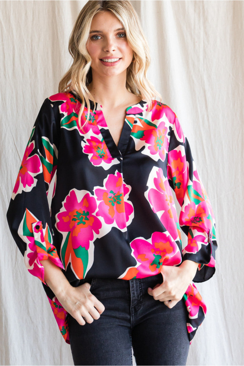 Bold Choice Printed Top (2 colors)