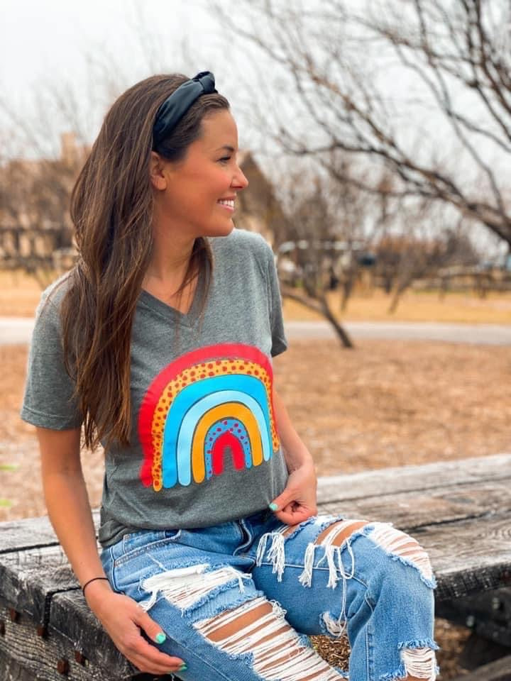 Spotted Rainbow π Graphic Tee
