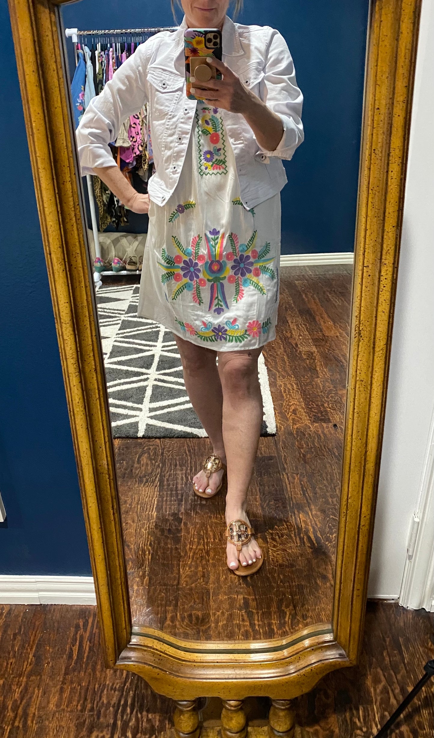 Jackie Embroidered Dress