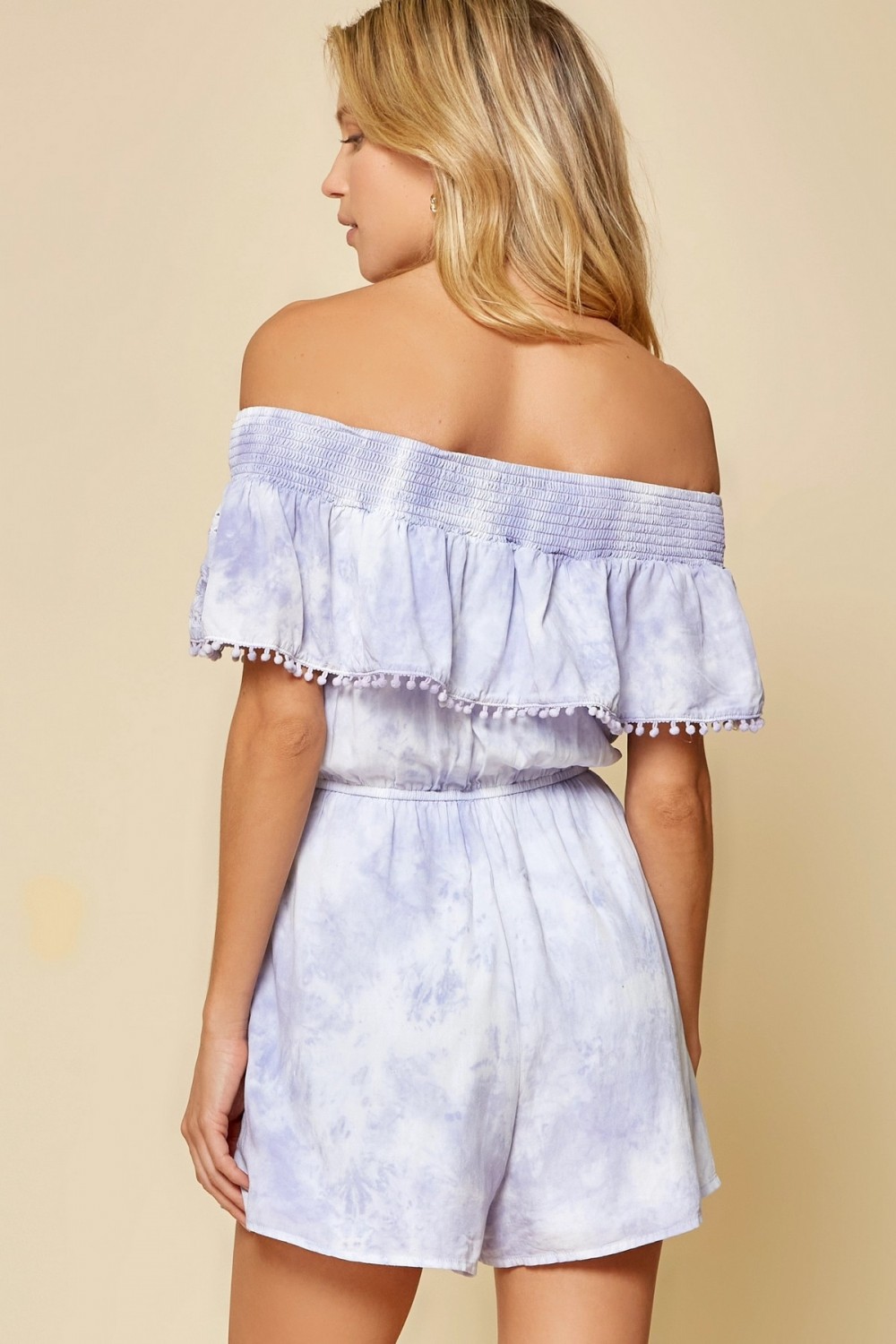 Cotton Candy Tie Dye Romper