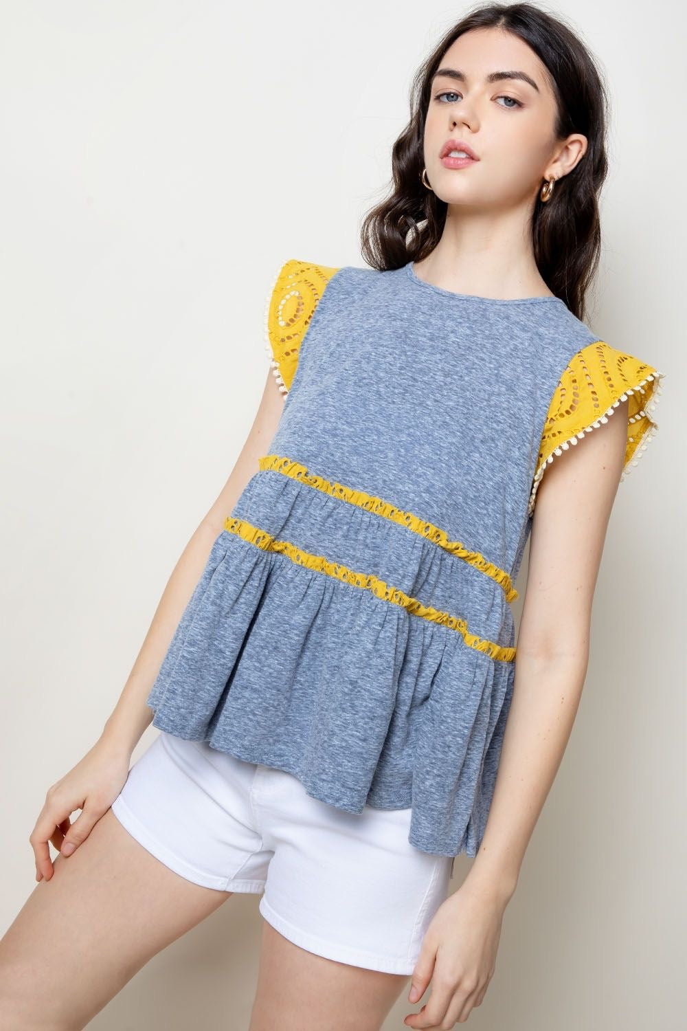 Brown Eyed Girl Knit Top-THML
