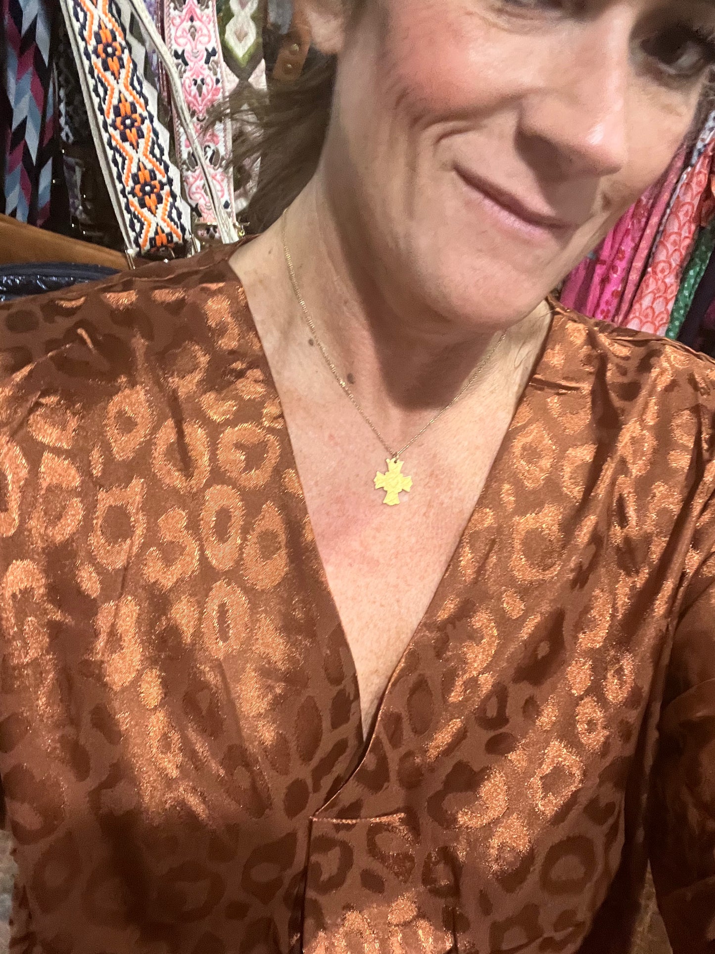 Seasonal Sounds Leopard Top (2 colors)