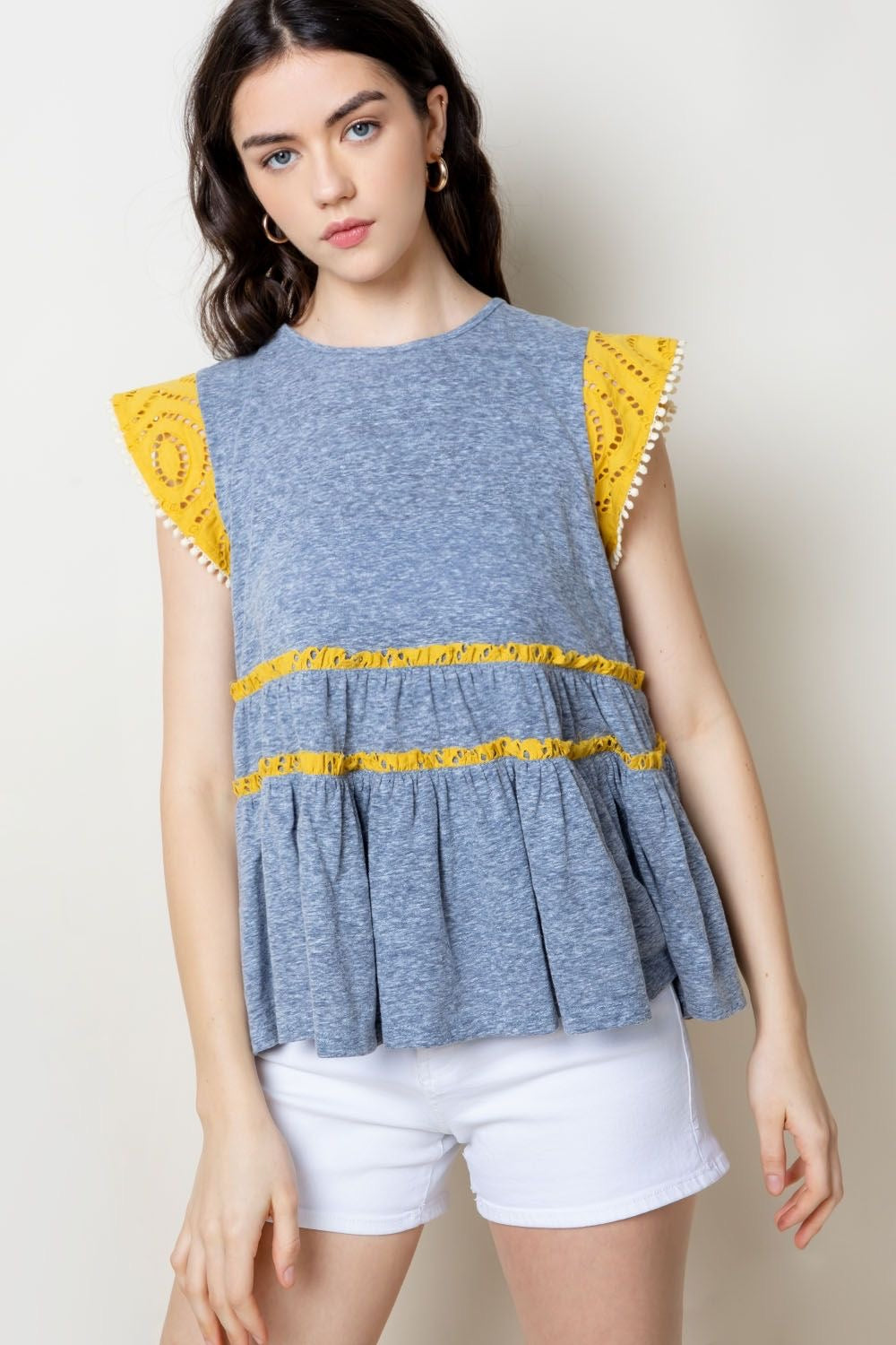 Brown Eyed Girl Knit Top-THML