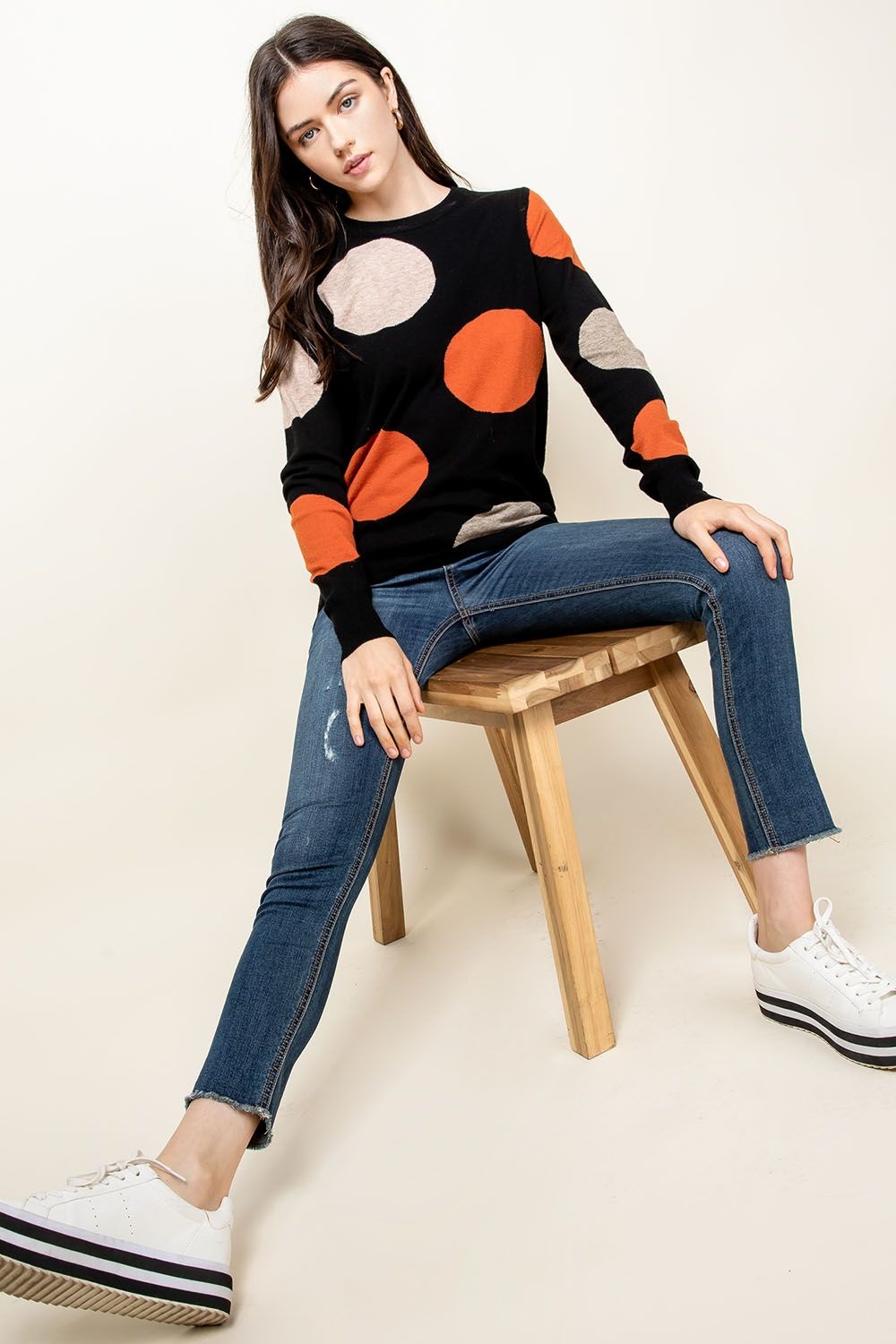 On the Dot Sweater-THML