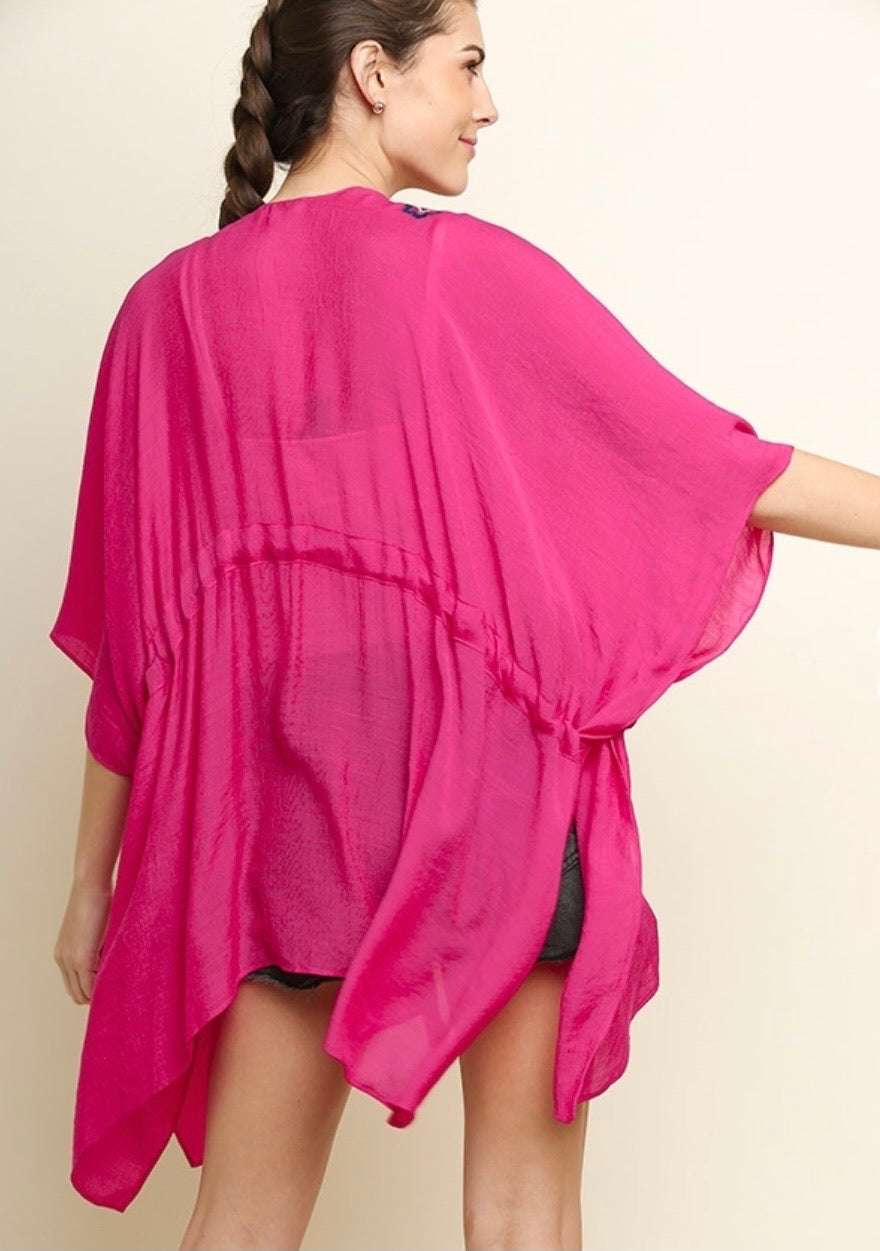 Summer Daze Embroidered Kimono