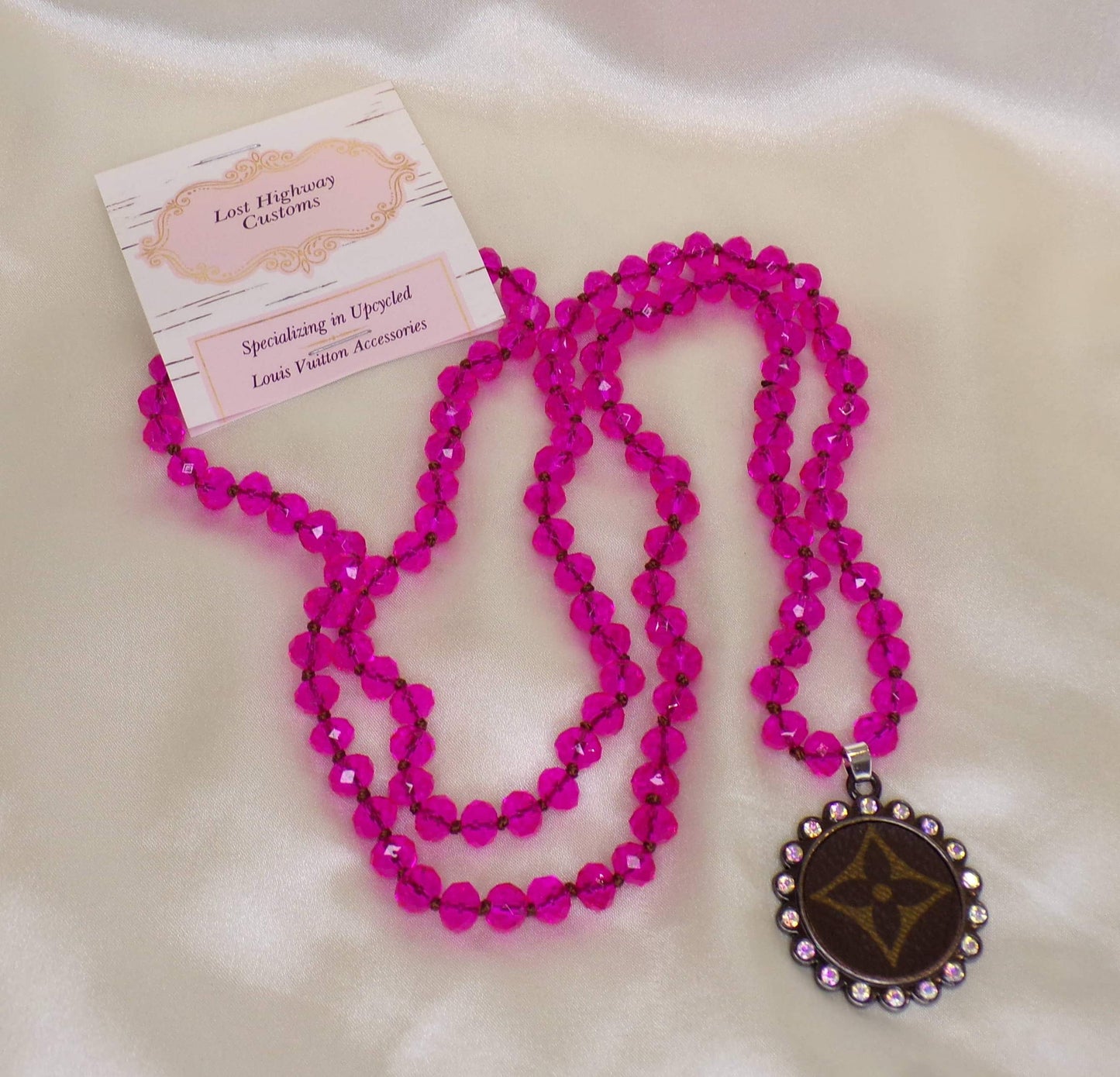 Repurposed Beaded Necklaces (7 colors)