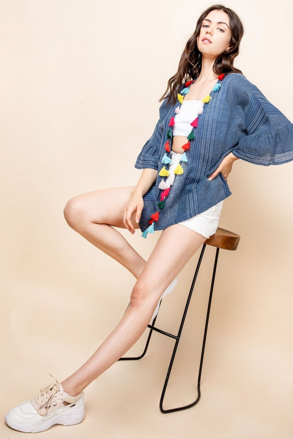 Happy Tassels Kimono-THML