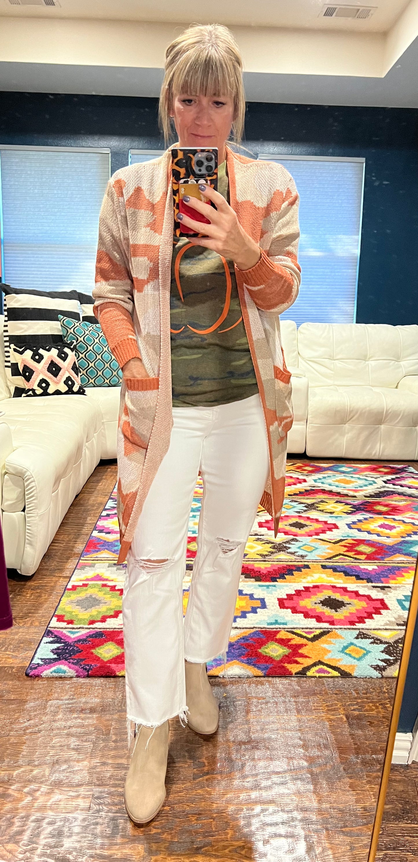 Pumpkin Camo Tee