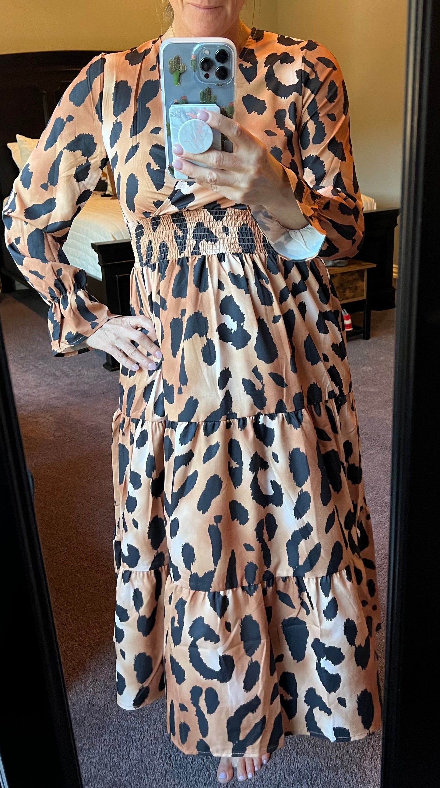 Push the Envelope Midi Dress