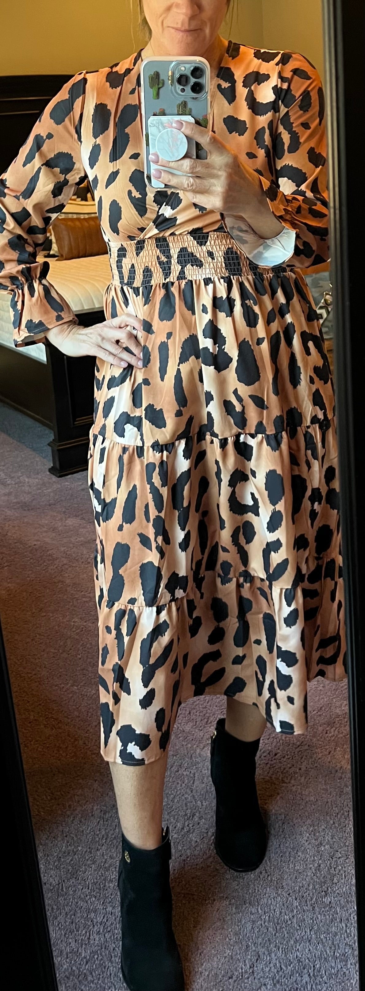 Push the Envelope Midi Dress