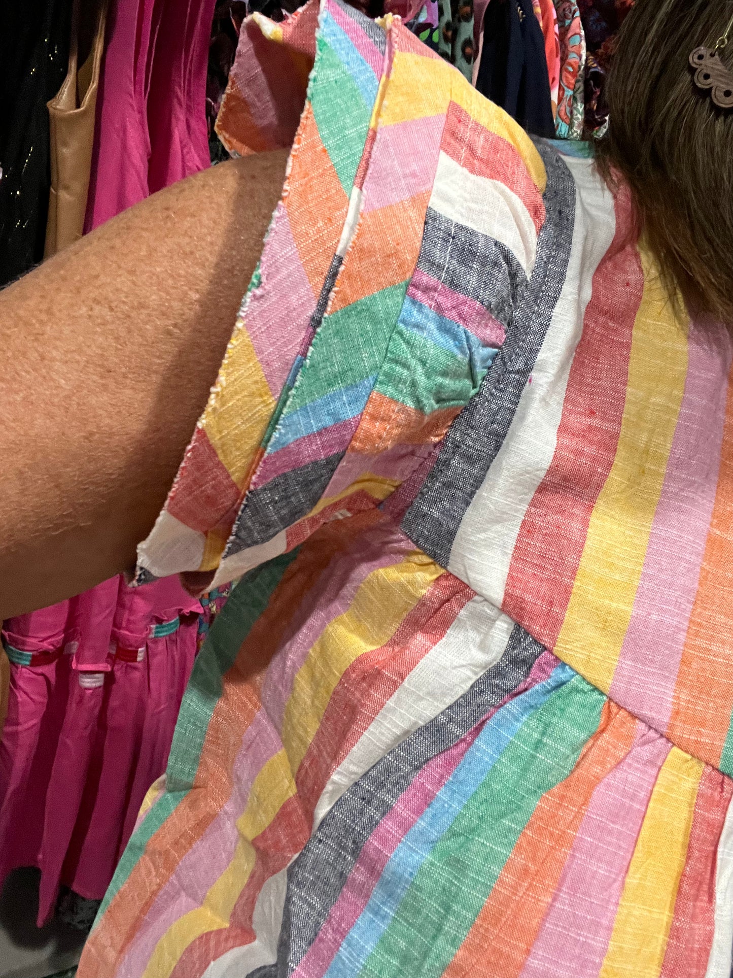 Beachfront Striped Top-THML