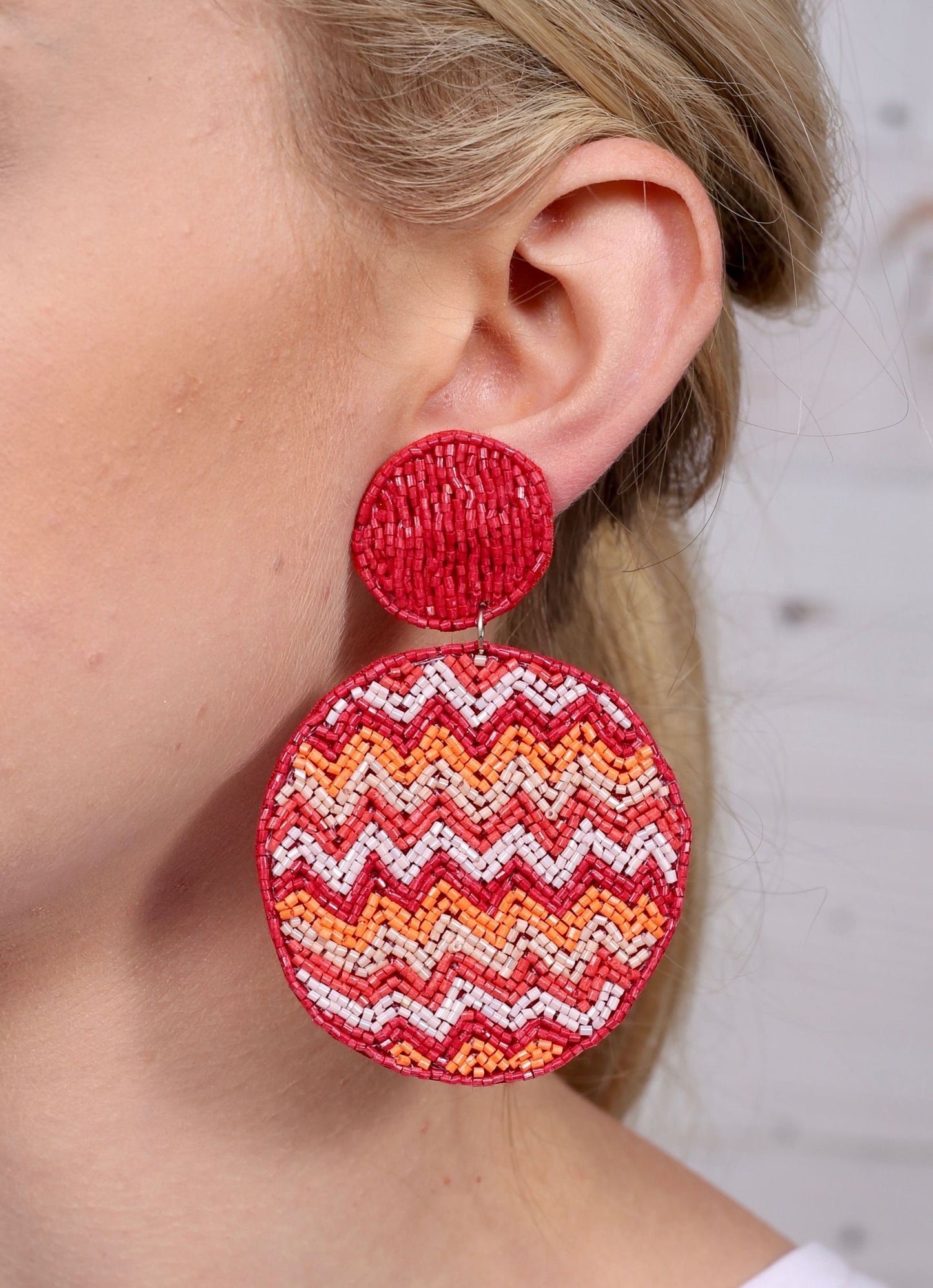 Rockin’ Waves Beaded Earrings (3 colors)