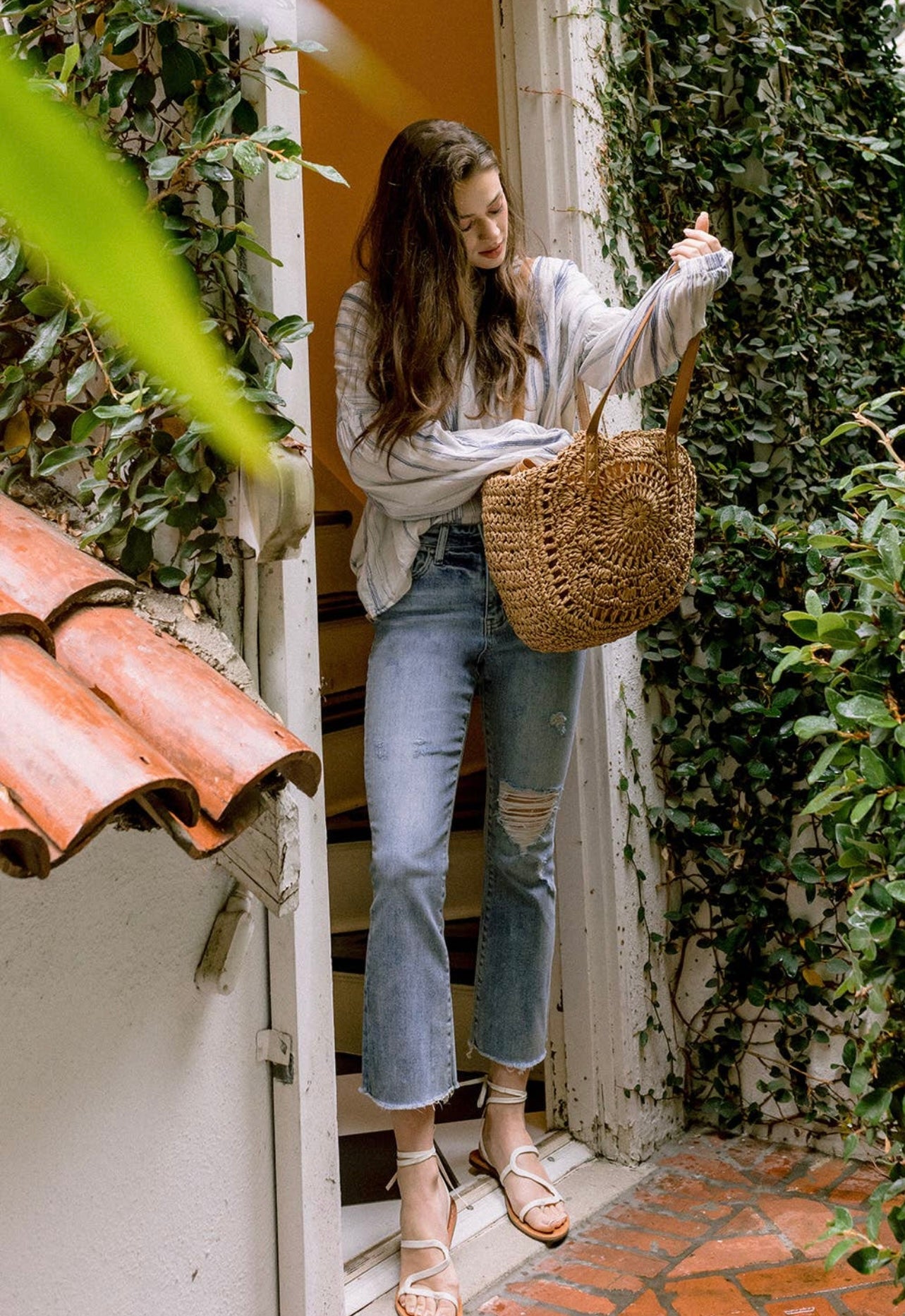 Most Likely Ankle Flare Jeans