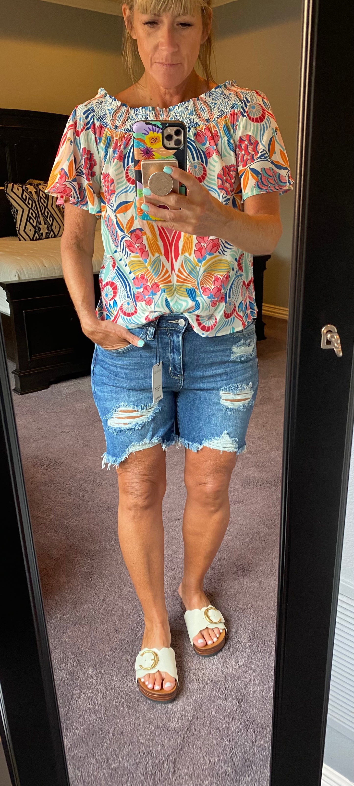 Bali Nights Printed Top