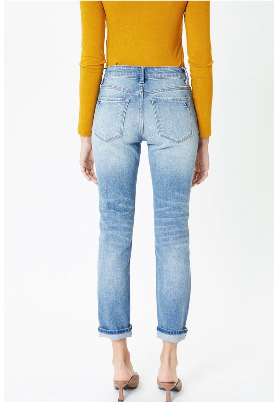 Summer Swag Destroyed Boyfriend Jean