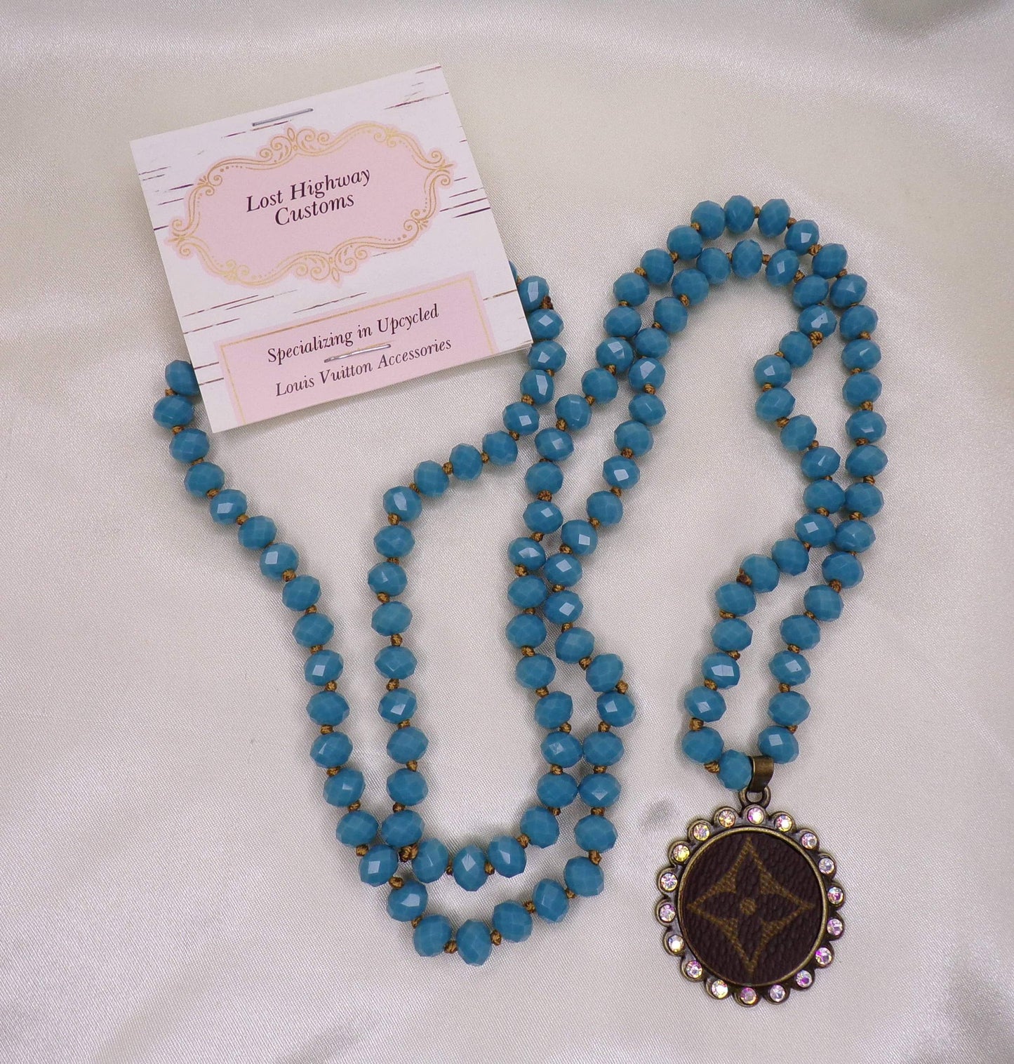 Repurposed Beaded Necklaces (7 colors)
