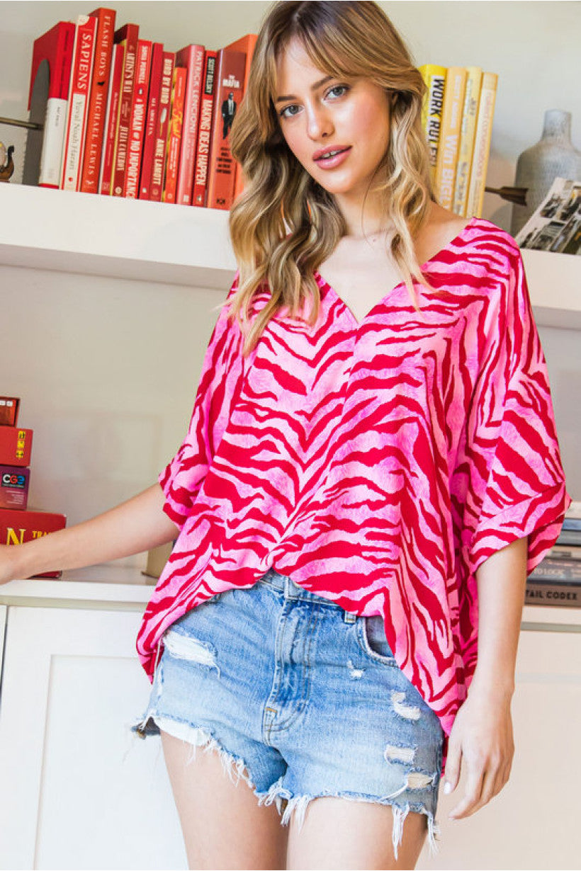 Just Relax Printed Top (2 colors)