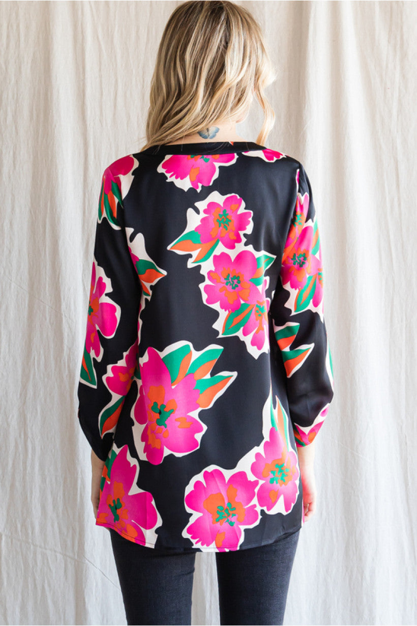 Bold Choice Printed Top (2 colors)