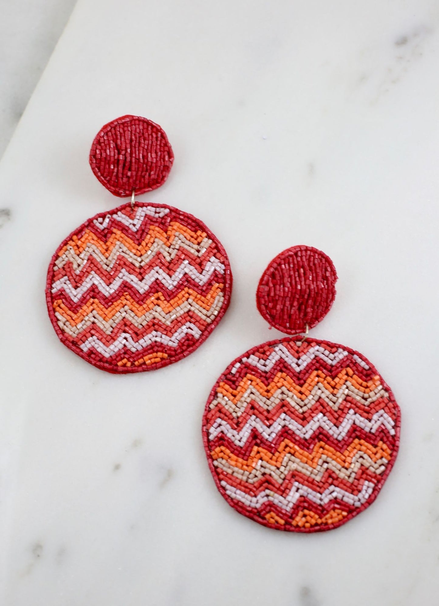 Rockin’ Waves Beaded Earrings (3 colors)