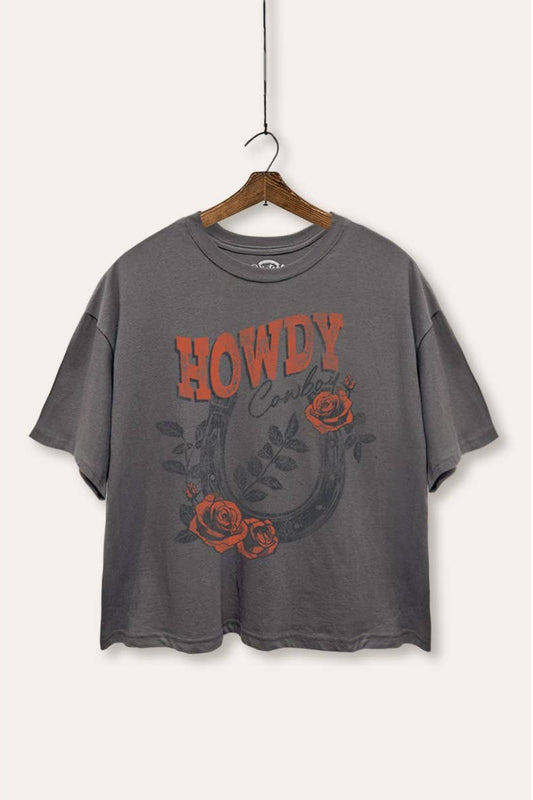 Howdy Horseshoe Tee