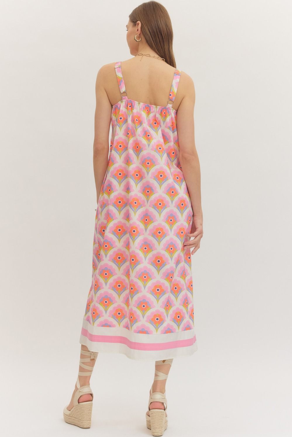 Nina Floral Midi Dress