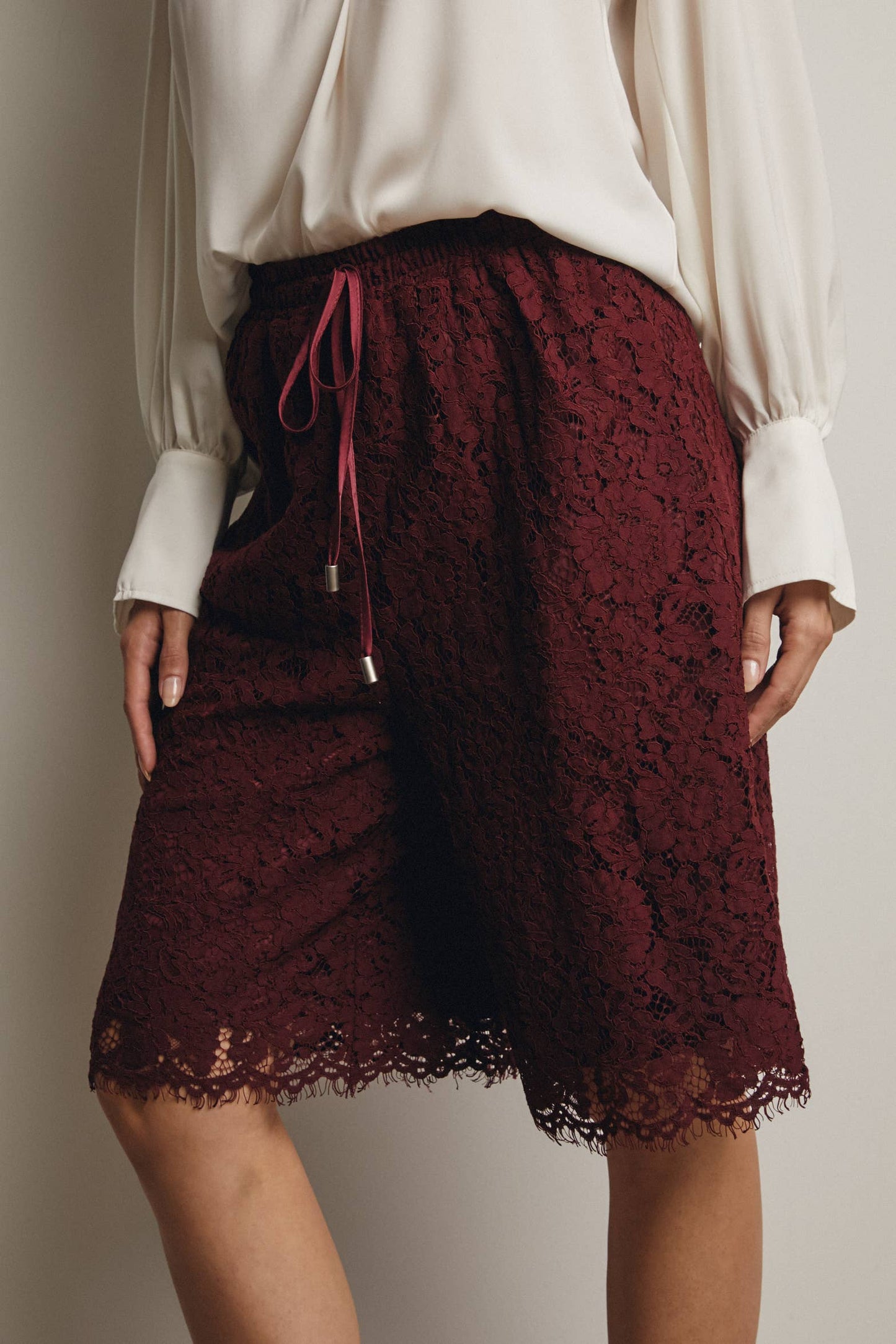 Mandy Lace Bermuda Shorts