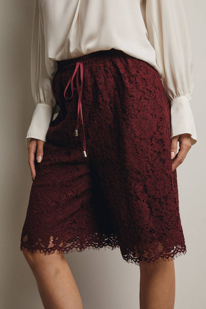 Mandy Lace Bermuda Shorts