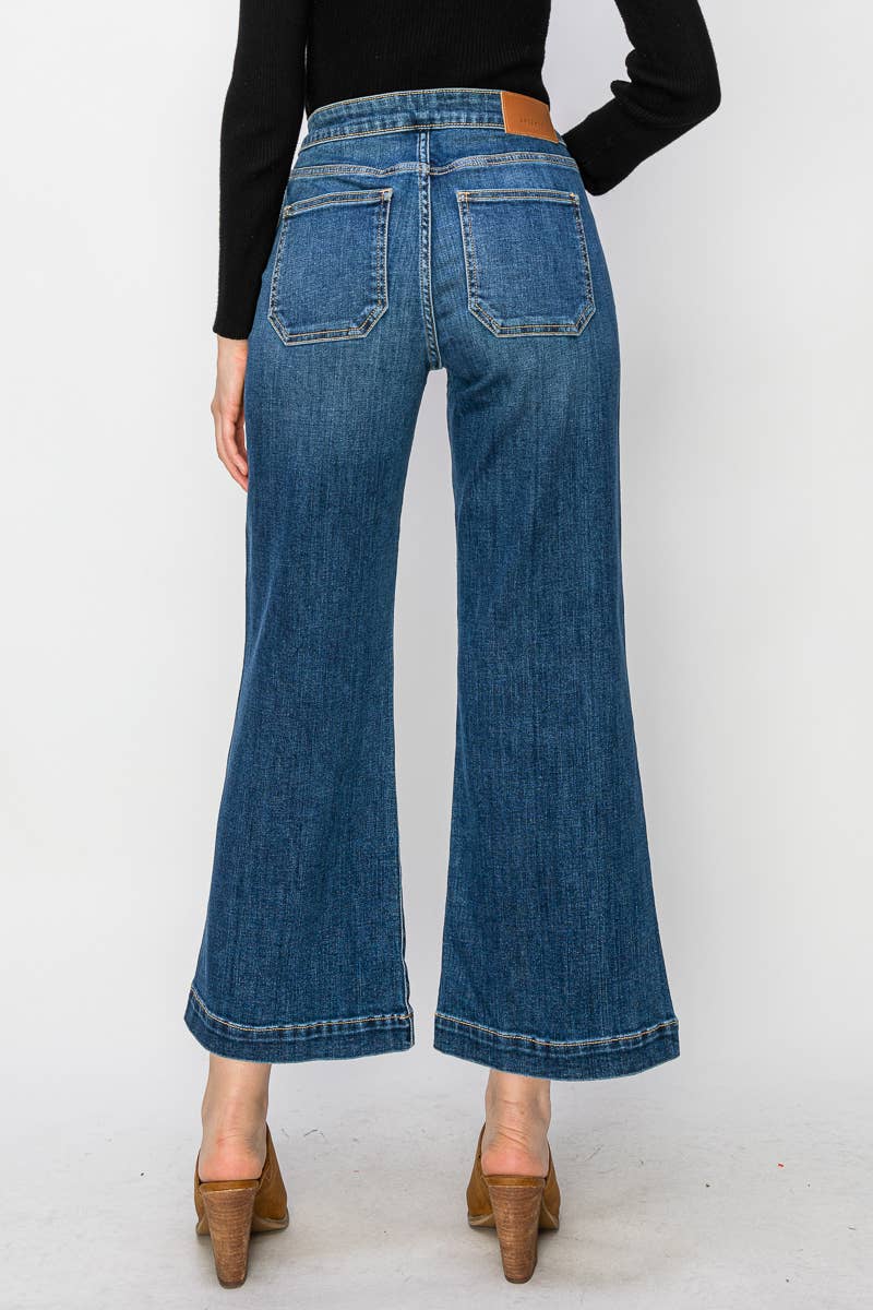 Corlie High Rise Wide Leg Jeans by Artemis Vintage