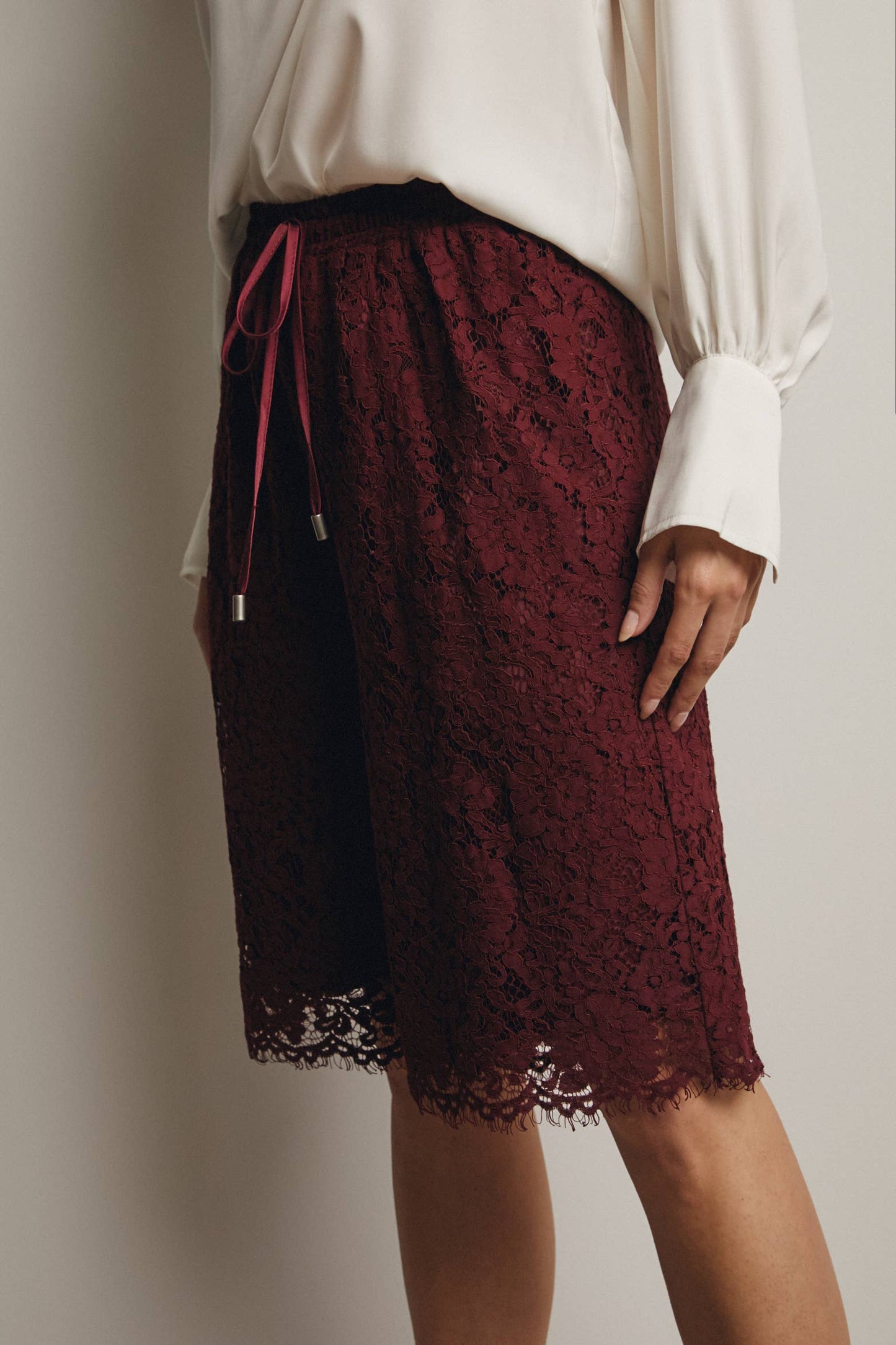 Mandy Lace Bermuda Shorts