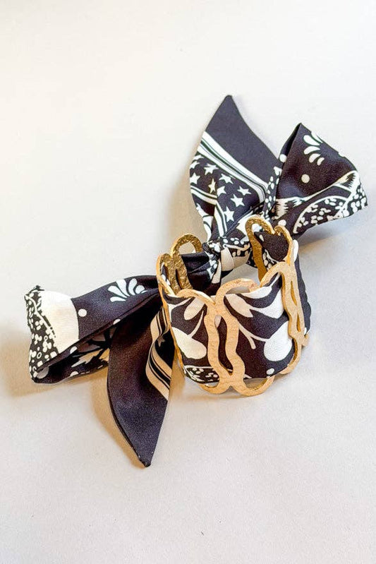 Beth Scarf Bracelet (4 colors/prints)