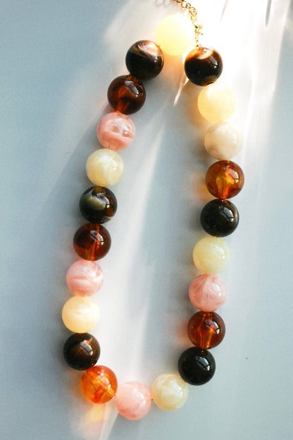 Harvest Moon Bubble Necklace