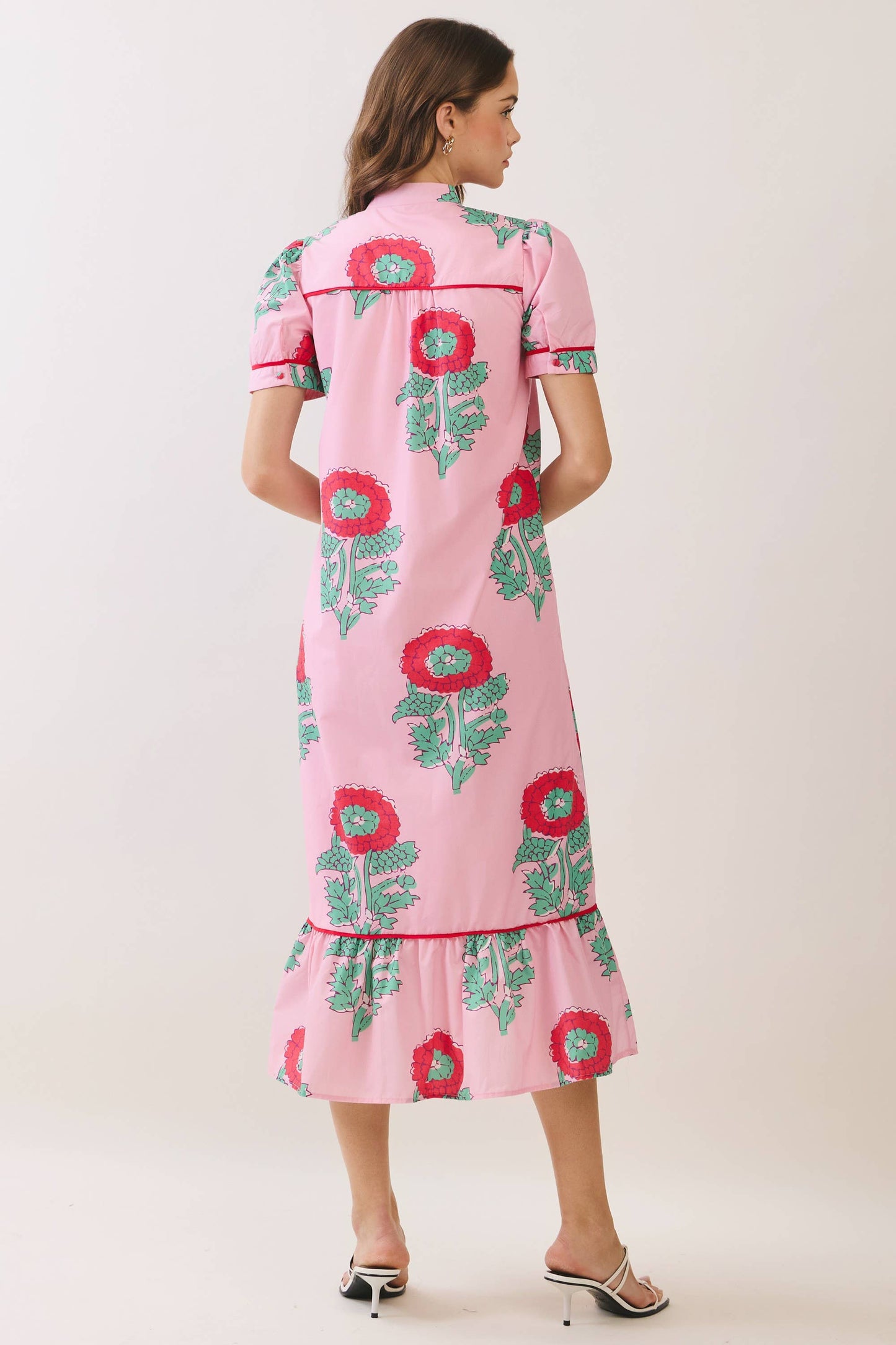 Jessica Floral Midi Dress
