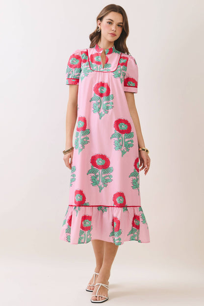 Jessica Floral Midi Dress
