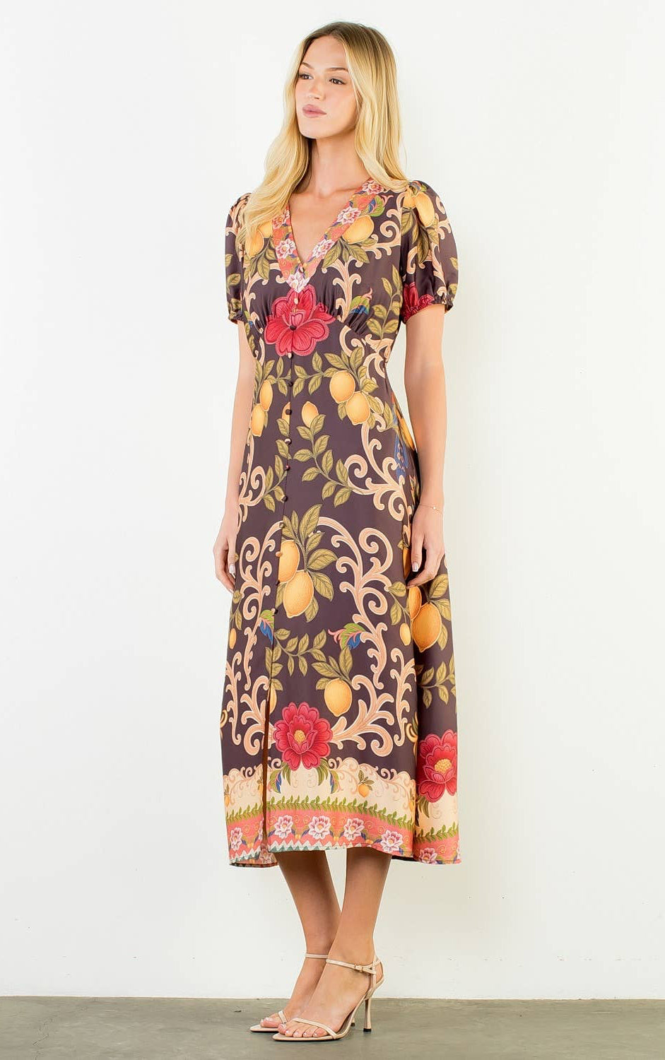 Rio Vibes Midi Dress: THML